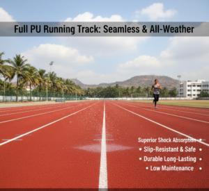 What is a Full PU Running Track?