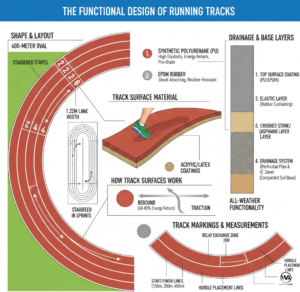 The Functional Design of Running Tracks
