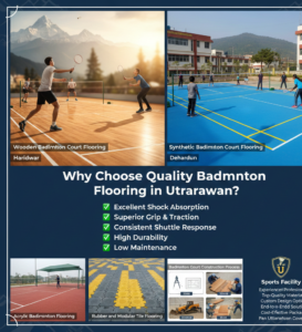 Why Choose Quality Badminton Flooring in Uttarakhand?