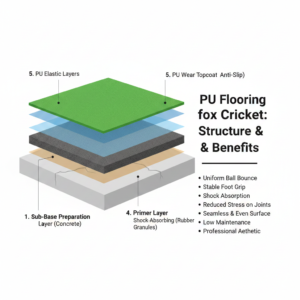 What is PU Flooring for Box Cricket?