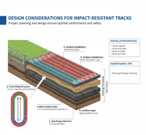 Design Considerations for Impact-Resistant Tracks