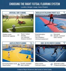 Choosing the Right Futsal Flooring System