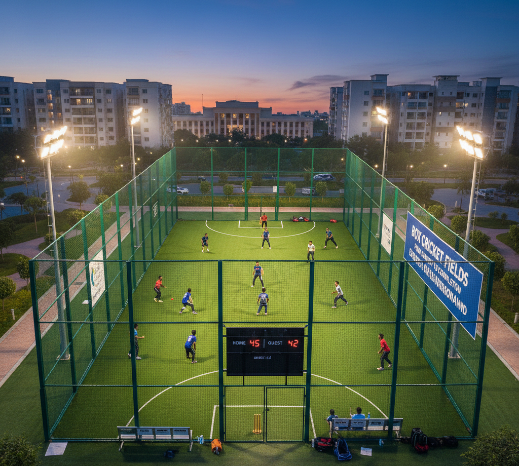 Box Cricket Field Construction
