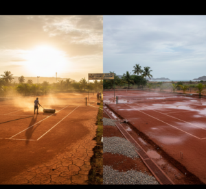 Challenges of Clay Courts in Seemandhra