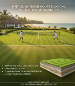 Why Grass Tennis Court Flooring Is Ideal for Seemandhra