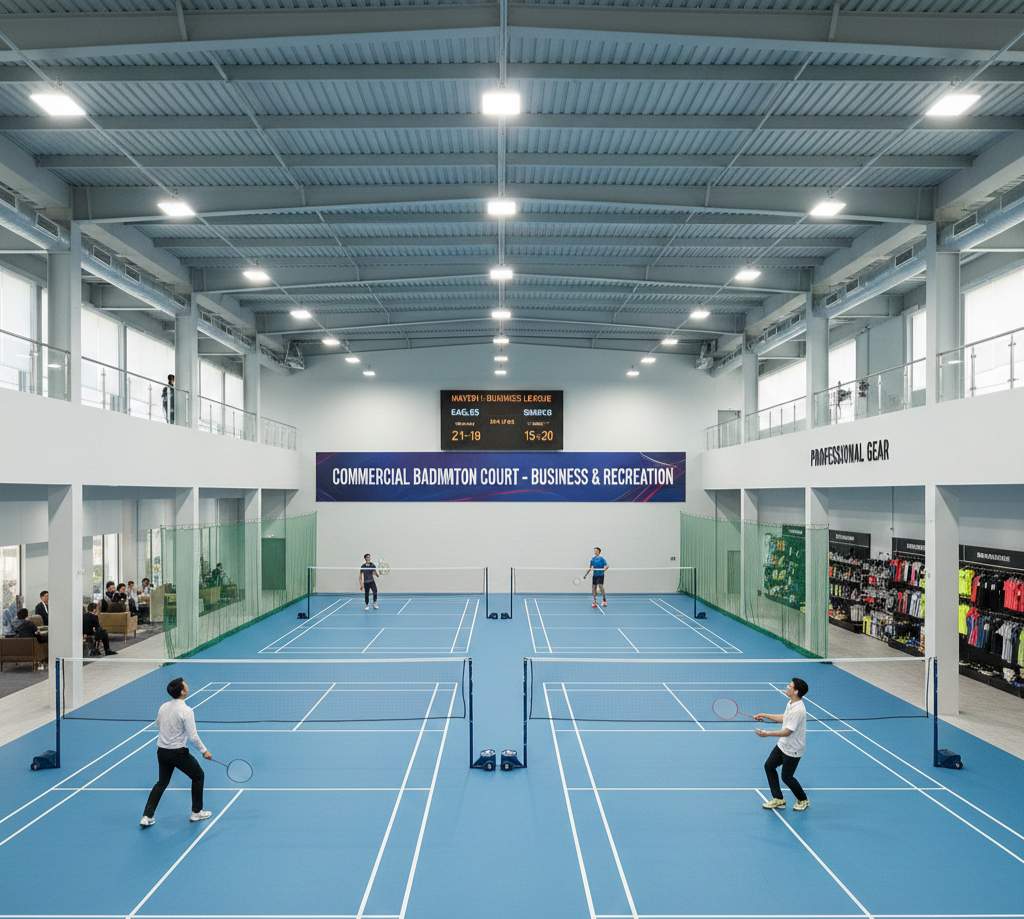 Commercial Badminton Court