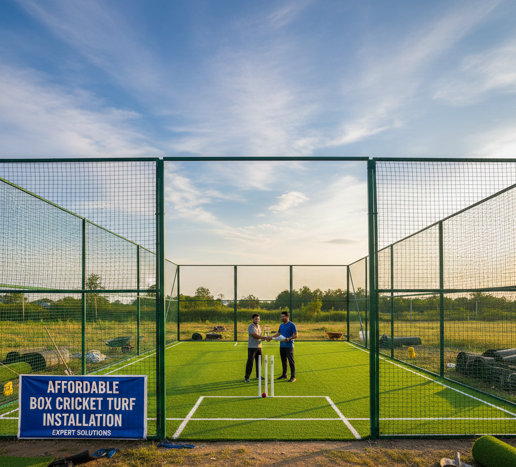 Affordable Box Cricket Turf