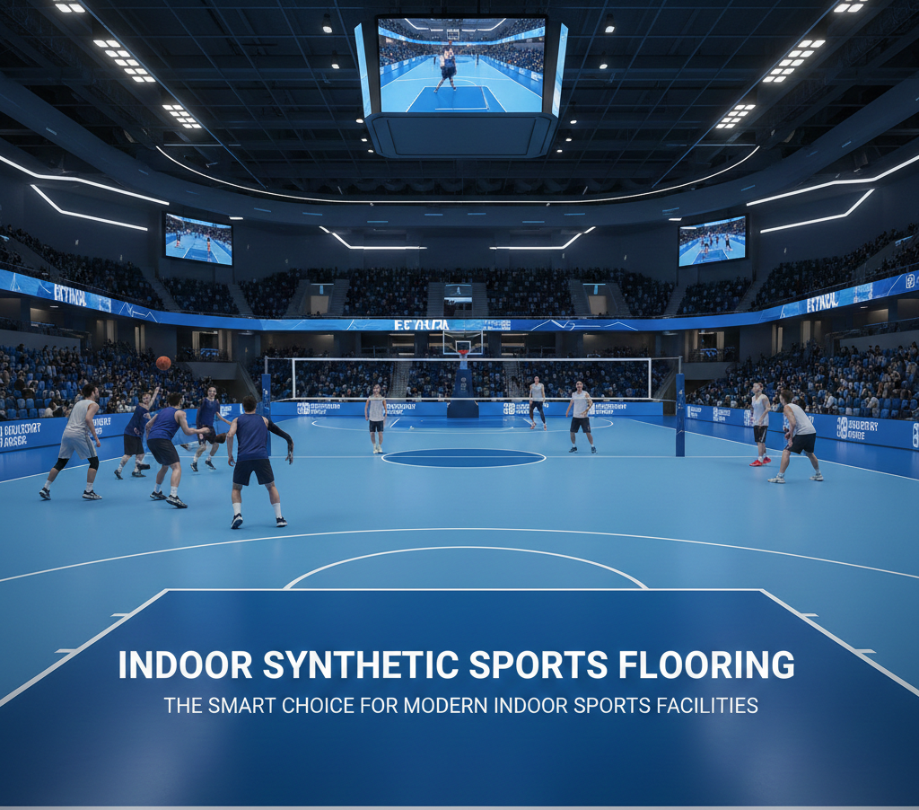 Indoor Synthetic Sports Flooring