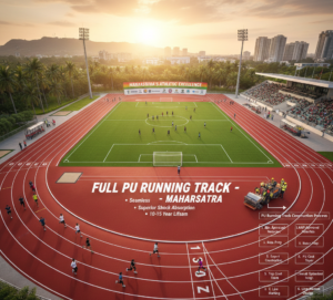 What is a Full PU Running Track?