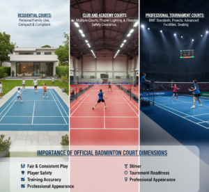 Importance of Official Badminton Court Dimensions