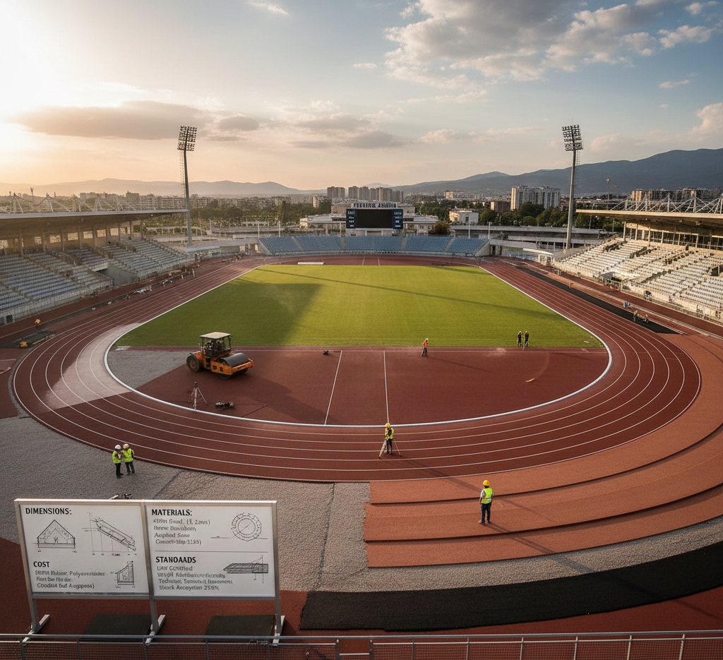 Running Track Construction