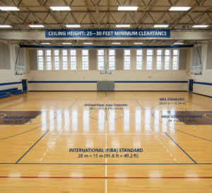 Standard Indoor Basketball Court Dimensions