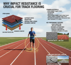 Why Impact Resistance Is Crucial for Track Flooring