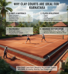 Why Clay Courts Are Ideal for Karnataka