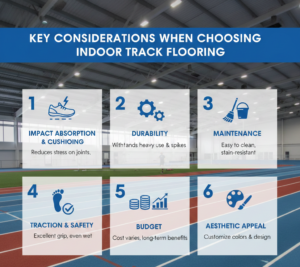 Key Considerations When Choosing Indoor Track Flooring