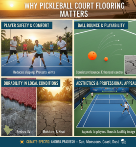Why Pickleball Court Flooring Matters