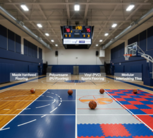 Flooring Options for Indoor Basketball Courts
