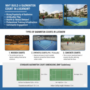 Why Build a Badminton Court in Lucknow?