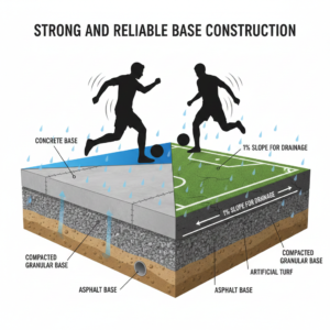 Strong and Reliable Base Construction