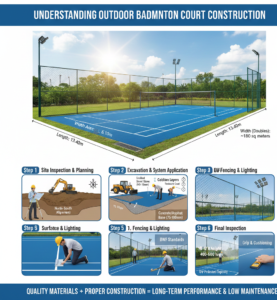 Understanding Outdoor Badminton Court Construction