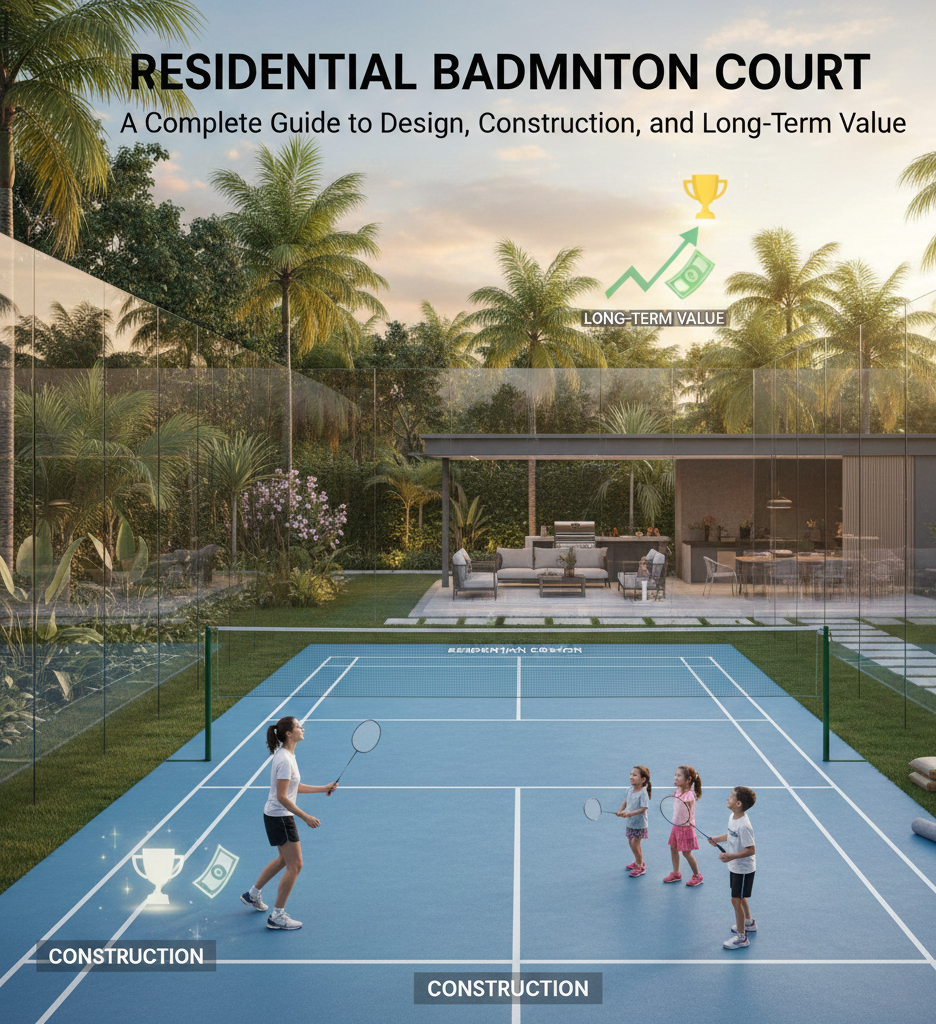 Residential Badminton Court