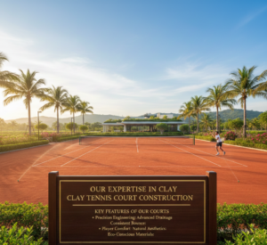 Our Expertise in Clay Tennis Court Construction