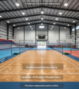 The Importance of a Well-Built Badminton Court