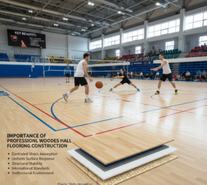 Importance of Professional Wooden Sports Hall Flooring Construction