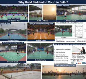 Why Build a Badminton Court in Delhi?