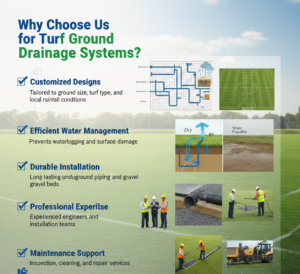 Why Choose Us for Turf Ground Drainage Systems?