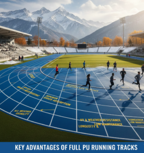 Key Advantages of Full PU Running Tracks