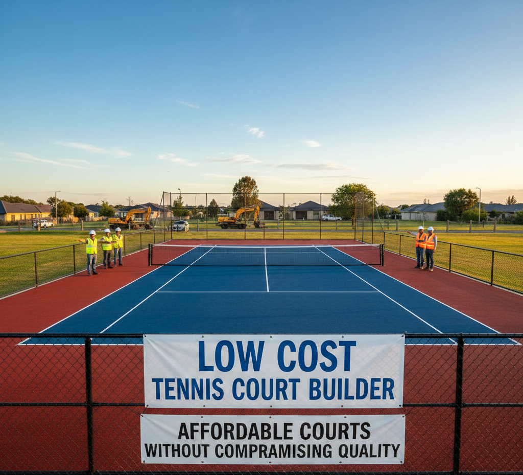 Low Cost Tennis Court Builder