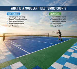 What Is a Modular Tiles Tennis Court?