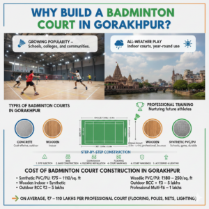 Why Build a Badminton Court in Gorakhpur?