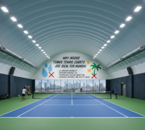 Why Indoor Tennis Courts Are Ideal for Mumbai