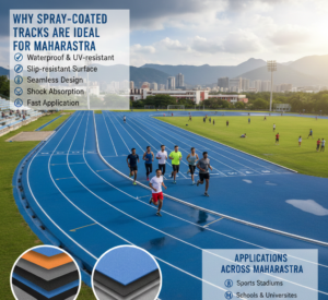 Why spray-coated tracks are ideal for Maharashtra