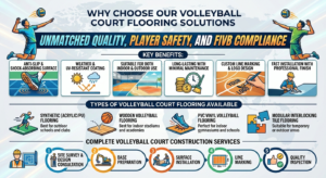 Why Choose Our Volleyball Court Flooring Solutions