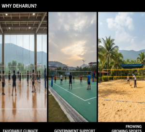 Why Build a Volleyball Court in Dehradun?