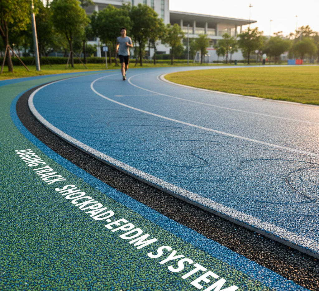 Jogging Track Shockpad-EPDM System