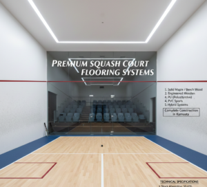 Premium Squash Court Flooring Systems