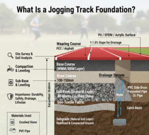 What Is a Jogging Track Foundation?