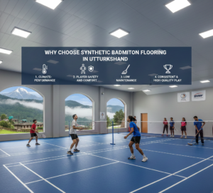 Why Choose Synthetic Badminton Flooring in Uttarakhand