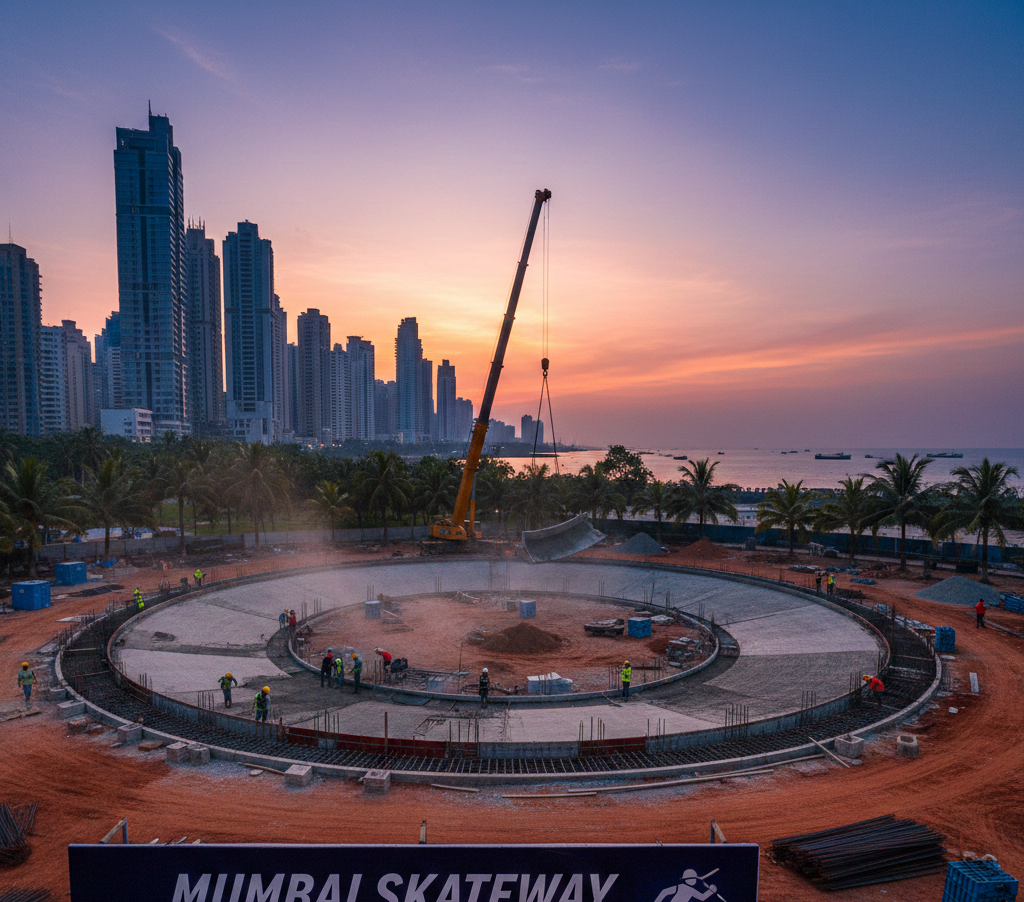 Skating Track Construction in Mumbai