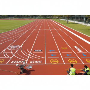 What Is Jogging Track Line Marking?
