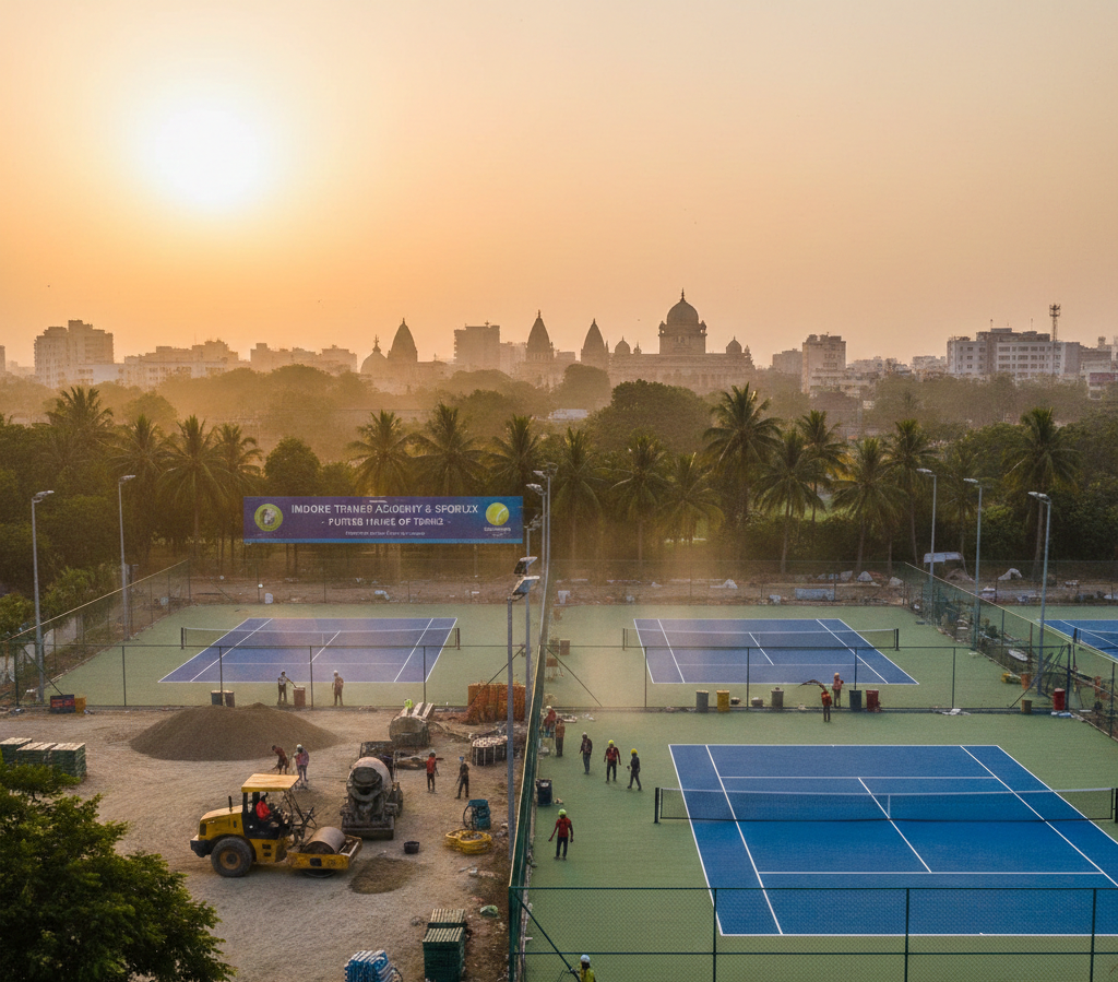Tennis Court Construction in Indore