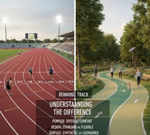 Understanding the Difference: Running Track vs Jogging Track