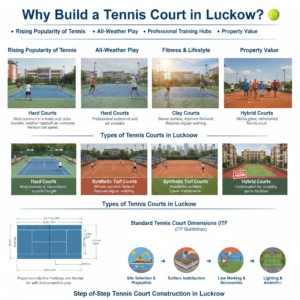 Why Build a Tennis Court in Lucknow?