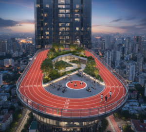 🏙️ What Is a Running Track on a Building?