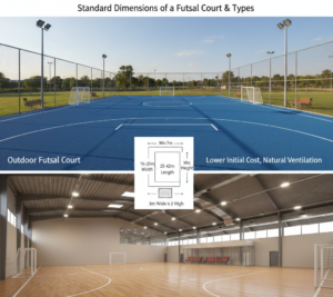 Standard Dimensions of a Futsal Court