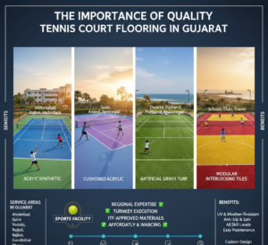 The Importance of Quality Tennis Court Flooring in Gujarat